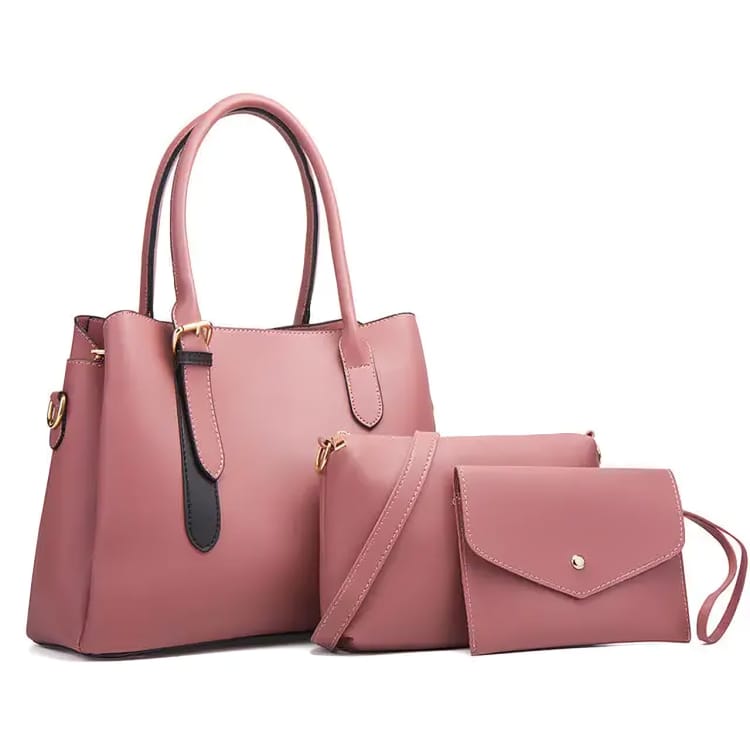 Women Top-Handle Bags Female Composite Bags Women Messenger Bags Handbag Set PU Leather Wallets Key Bag Set